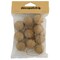 DecoPatch Holiday Paper Mache Ornament - Small Balls, Pkg of 10